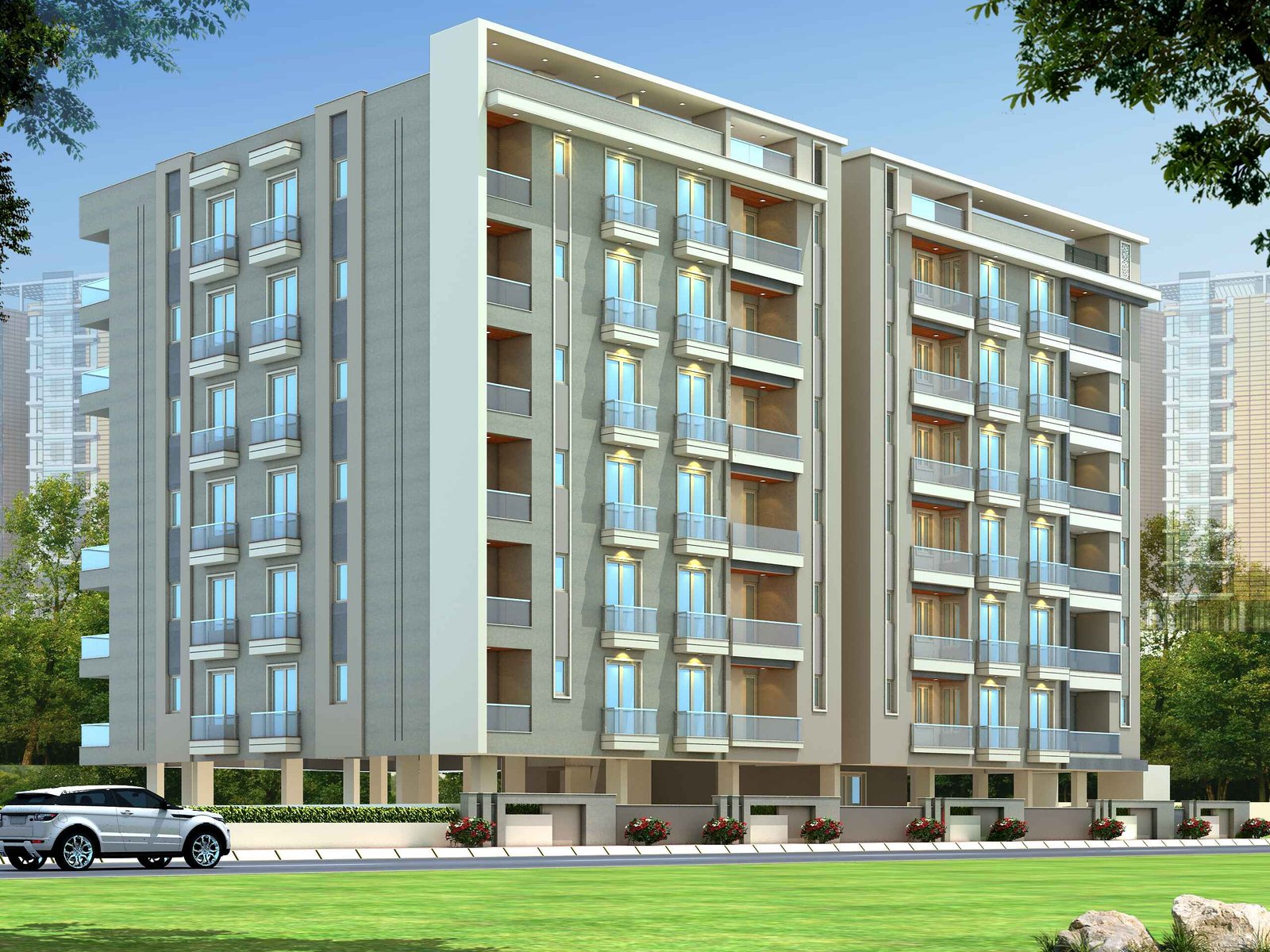 parth sky flats