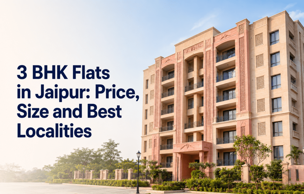 3 BHK Flats in Jaipur: Price, Size and Best Localities