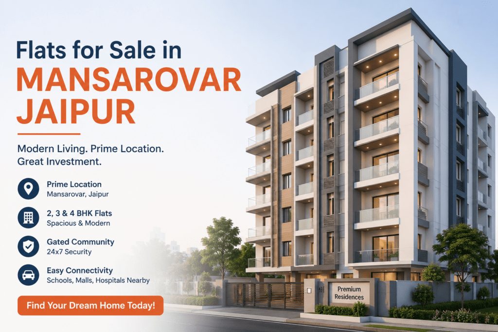 Apartments and Flats for Sale in Mansarovar Jaipur: Complete Buyer Guide