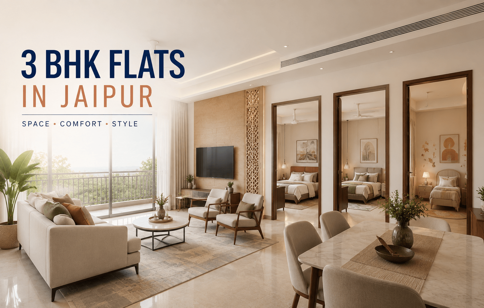 3 BHK Flats in Jaipur